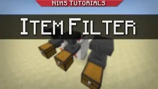 Компактный фильтр предметов &mdash; Minecraft: Обучающее руководство
