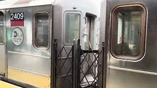 IRT Broadway line: 238th Street bound R62A (1) train departed @ 231st Street 