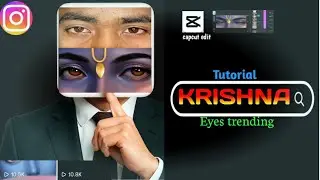 Instagram krishna eye trending video edit || #video #shorts #krishna #edit 