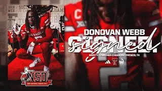 Texas Tech Football NSD26: Donovan Webb | Dec. 3, 2025