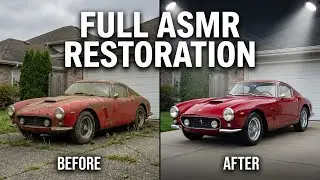 ASMR Car Restoration! Full Restoration of a Ferrari 250 GT SWB from Total Disrepair to Looking New