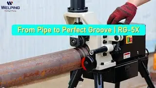 Pipe Grooving in Action | Reliable Joints with Roll Grooving Machine