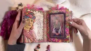 Boho Beauties Pink Velvet Journal