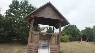 Fu&szlig;g&ouml;nheim Spielplatz Kinder freuen sich! Cinelog 30