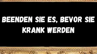 Sie m&uuml;ssen nicht mehr durchhalten &ndash; beenden Sie es, bevor Sie krank werden