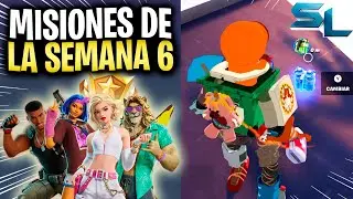 Como COMPLETAR Todas Las MISIONES DE LA SEMANA 6 en FORTNITE Cap&iacute;tulo 7 Temporada 1