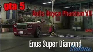 GTA 5 Vehicle Customization Enus Super Diamond Rolls-Royce Phantom VII