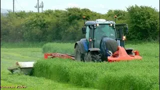 Silage '25 - Mowing with Valtra and Triples.