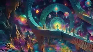 [4K UHD] Sacred Geometry Trippy Visuals | Perfect for LSD, and Magic Mushroom Trips