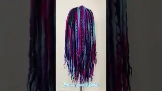 💫 Dark Cosmic Dreadlock Wig 💫
