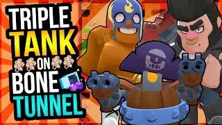 How To DOMINATE New Map BONE TUNNEL! Heist Map Guide - Brawl Stars