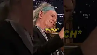 Chuck Berry punches Keith Richards #keithrichards #chuckberry #guitar #funny #viral ￼#jimmyfallon