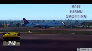 X-Plane 11 - 4K 60fps Plane Spotting at Atlanta Hartsfeild-Jackson International Airport