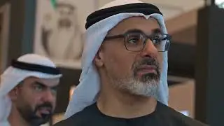 Sheikh Khaled Bin Mohammed Bin Zayed Abudhabi Crown Prince Attends Abudhabi Infrastructure Summit 