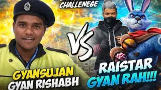 Raistar Challenege GyanSujan 2 v 2 Custom in Free Fire 💯