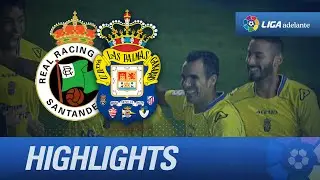 Resumen de Racing de Santander (1-2) UD Las Palmas - HD