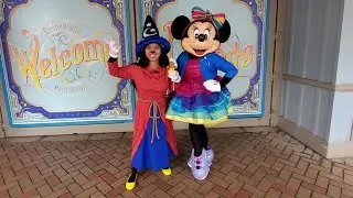 I as Sorceress Mickena meets Minnie Mouse in Happy 70th Celebration outfit 2025