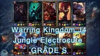 Jarvan IV Jungle Electrocute Grade S [Full Gameplay 1080 P]
