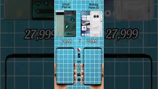 Google Pixel 6a Vs Nothing phone 2a ll Price ⚡Comparison #shorts #viral #phonecomparison