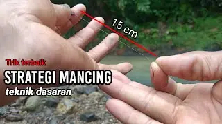 RANGKAIAN PANCING WADER || Cara mancing ikan wader babon menggunakan teknik dasaran