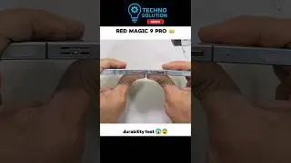 Red Magic 9 Pro: Durability Test 💪🛡️ #Phone #Strength #tech #gamimg #camera #bgmi