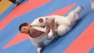 Karate Kick To The Balls