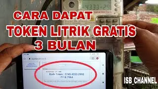 CARA MENDAPAT TOKEN PULSA LISTRIK GRATIS PLN SELAMA 3 BULAN