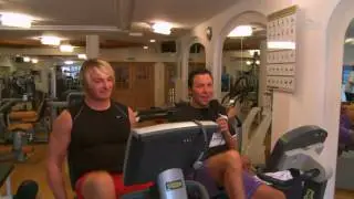 Leo Hillinger & Armin Assinger  bei  Daniel Stock