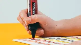 Carmel Pump Ballpoint Paint Marker - Demonstration Video