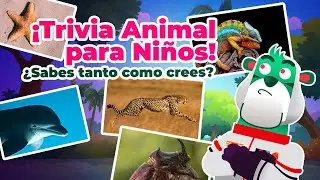 🔍 &iquest;Qu&eacute; tanto sabes de animales? 🐾 &iexcl;Desc&uacute;brelo con esta Trivia Divertida para Ni&ntilde;os! 🚀