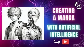Creating a Manga with Artificial Intelligence: From Concept to Chapter 1