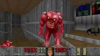 Doom + Doom II: Doom - E2M7: Spawning Vats (100%)