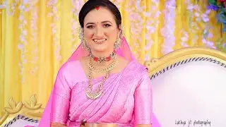 Beautiful bride Beauty Nath on her wedding day.. RAKESHNATH CINEWORKS