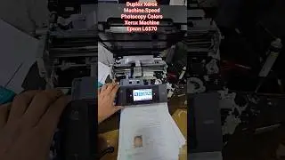 Duplex Xerox Machine Speed Photocopy Colors Xerox Epson L6570 #epson#services#printersupportsoftware