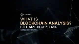 Learn about Crypto |  What is Blockchain Analysis? | Bite Size Blockchain