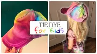 Простой Tie Dye для Детей 🎨 Весёлое и Чистое Творчество Дома