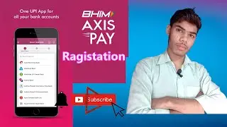 Bhim Axis Pay App Registation Full Details||#SkBanking#