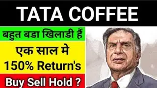 Rata Tata 🤑Best Penny stocks 🤑2021 | Tata Coffee Target 250 🤑 | पैसा डबल 15 दिन में  | Bests stock