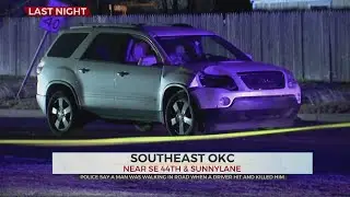 1 Dead Following Auto-Pedestrian Crash In SE OKC