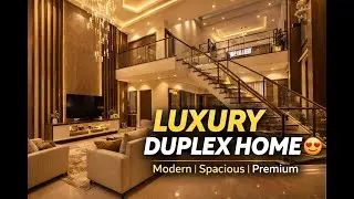 👉 Luxury Duplex Home 😍 | Modern Dream House Tour | Dream Duplex Home Tour | Must Watch!