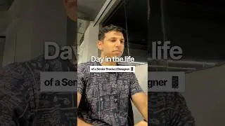 Day in the life of a Senior Product Designer 📱 #uxdesigner #uidesigner