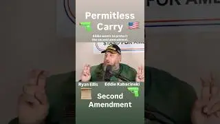 Eddie believes his rights were violated 🙅🏻&zwj;♂️ Permitless Carry 🇺🇸 Rights 🔫 Second Amendment 📜