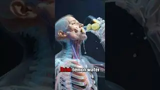 What Happens If You Drink Lemon Water on an Empty Stomach for 7 Days 🍋#LemonWater#EmptyStomach#Morni