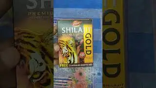 Dabur Shilajit Capsule#medicine with swaraj#Shilajit