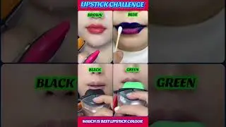 Which lipstick Color do you like💋💋 #lipstick #challenge #lipstickchallenge