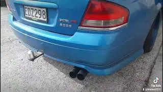 xr8 straight piped idle