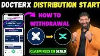HOW TO WITHDRAW YOUR DOCTOR-X DRX INTO XPORTAL WALLET || DOCTOR-X WITHDRAWAL UPDATE