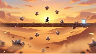 YE GAME APKA DIMAG KHARAB KAR DEGA!🤣 |DESERT RUNNING| #gaming #viral #funnygame #viralvideo 