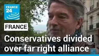 France&rsquo;s conservative Republicans party divided over alliance with far right &bull; FRANCE 24 English