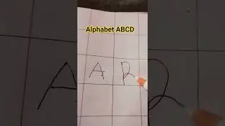 ##alphabet ##writing ##abcd 22 January 2026